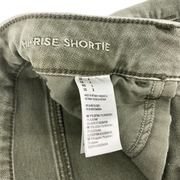 AEO/AMERICAN EAGLE Denim x Hi-Rise Shortie - Picture 12 of 14